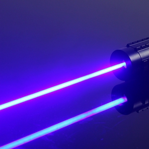 (image for) Real Output Power 5W 5000mW Blue Laser Torch Adjustable Focus Kaleidoscope